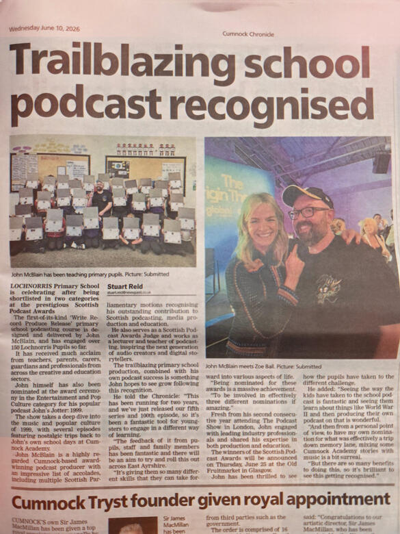 Cumnock Chronicle